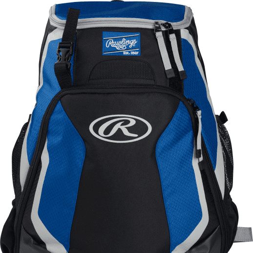 Rawlings R400 Youth Players Team Equipment Backpack Navy 