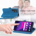 thumbnail image 6 of Flip Wallet Case for Compatible with Samsung Galaxy S24 Ultra Zipper Pocket Case with Card Holder Slot Magnetic Closure Lanyard Flip Cover Compatible with Samsung Galaxy S24 Ultra 5G 6.8inch, 6 of 9
