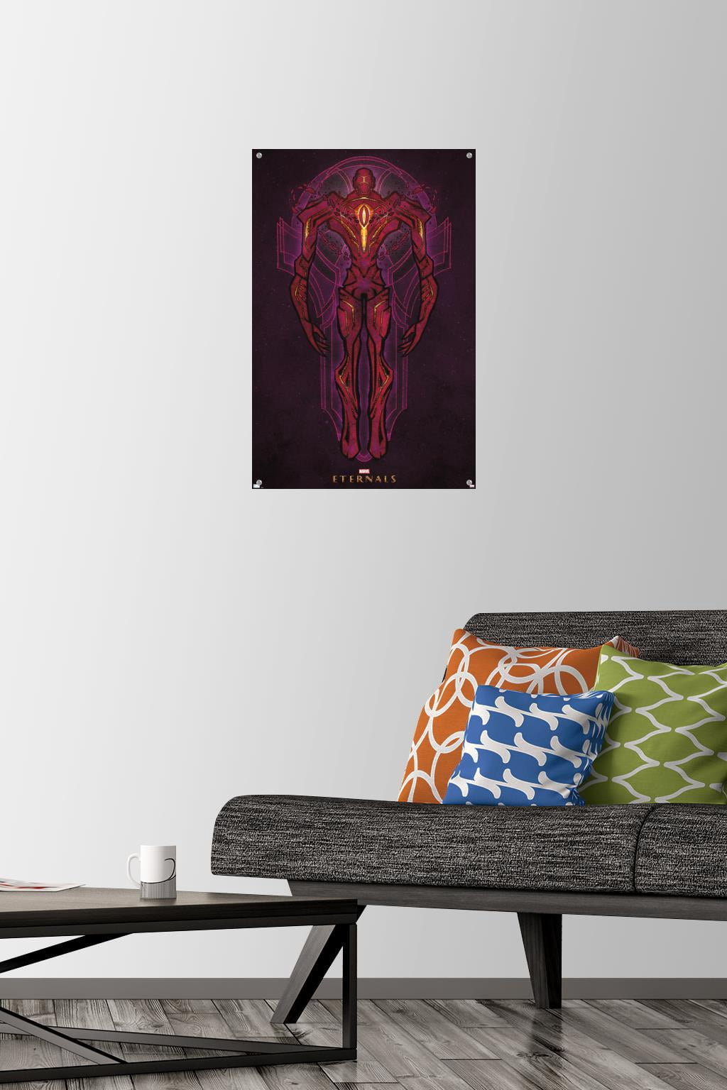 Marvel Eternals - Celestials Wall Poster with Pushpins, 14.725" x 22.375"