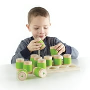 Guidecraft Weight Cylinders Toy - Kids Early Learning and Development Toy, Matching and Sorting Game for Toddlers