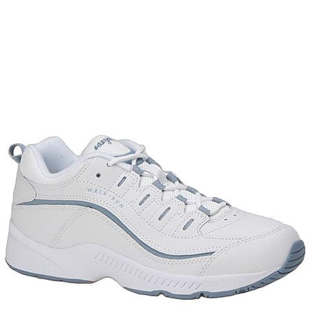Zapatilla para caminar Easy Spirit Romy para mujer, blanca, talla 8.5 ancho