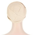 thumbnail image 5 of Uooqdmx Head Wraps for Women, Turbans for Women, Beanie, Women's Hats Caps Toe Solid Caps Color Pleated Muslim Pile Baseball Caps, Chemo Headwear for Women, Beige One Size, 5 of 5