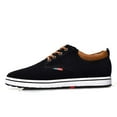 thumbnail image 2 of Men's Invisible Height Increasing Elevator Shoes Adult Leather Lace Up Casual Shoes Dress Shoes(2.09 Inches Taller Insole), 2 of 5