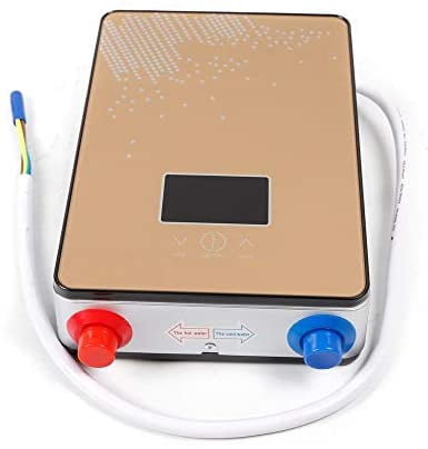 4.5KW Electric Tankless Water Heater Color Screen Host Instant Water Heater with Shower