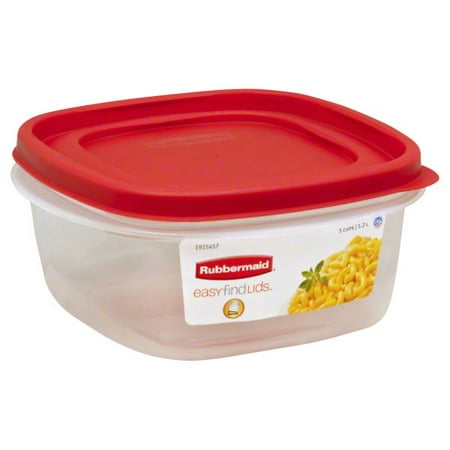 Fold Lcd - Rubbermaid Easy Find Lids Food Storage Container, 1.5 Gallon