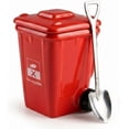 thumbnail image 2 of Funny Trash Can Ceramic Mug with Shovel Spoon Lid Included – Novelty Office Gag Gift, Coffee Tea Cup for Coworkers and Family B, 2 of 7
