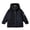 Black, variant on Auroural Boys Coats Size 10-12 Winter Children's Winter Solid Color Long Sleeves Hooded Zipper Quilted Coat Keep Warm Coat Kids 3-12 Year