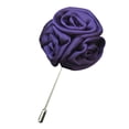 thumbnail image 2 of SmartBy Brooch Rose Design Anti-deform Fabric Boutonniere Flower Stick for Men, 2 of 7