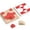 Red, variant on Wooden Hidden Building Blocks Puzzle - Spatial Thinking Logic Game for Kids and Adults, Geometric Pattern Matching Brain Teaser Toy (1 Set)