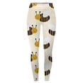 thumbnail image 3 of MKLEKYY Leggings push up para mujer, pantalones de yoga floreados para mujer | Leggings con cintura elástica y sin transparencias, 3 of 3