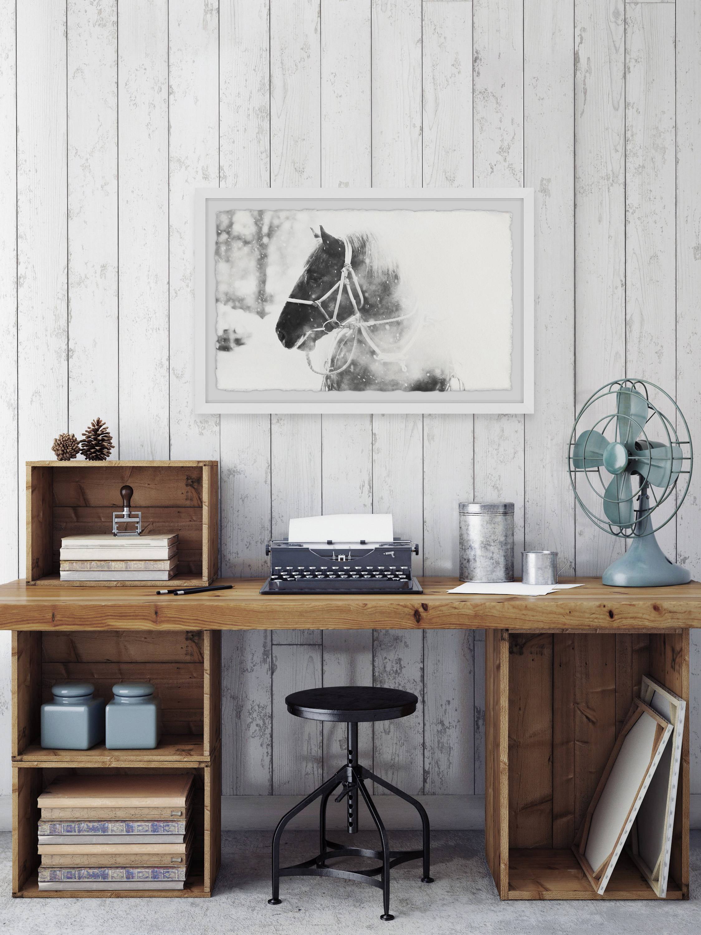 Marmont Hill Cold Breath Framed Wall Art, 20" x 30"