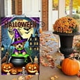 thumbnail image 6 of 1pc, Halloween Wizard Dog Banner - Spooky Decor, Waterproof Flag, Home Decor, Outdoor Decor, Yard Decor, Garden Decor (12"*18"/30cm*45cm), 6 of 6