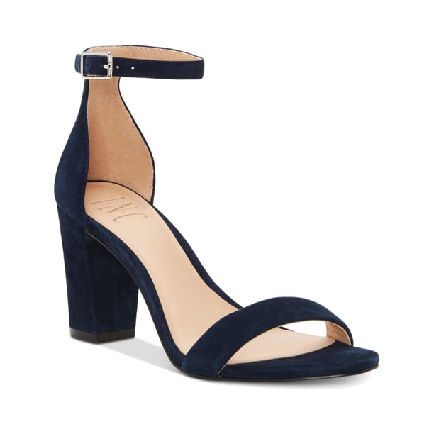 POUR LA VICTOIRE Womens Beige Strappy Amana Round Toe Block Heel Buckle Leather Dress Slingback Sandal main image 1