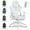 White, variant on Dowinx Gaming Chair,Breathable Suede Fabric Game Chair with 3D Armrest and PU Wheels,Big and Tall Gaming Chair with Massage Lumbar Support,Ergonomic Computer Chair with Footrest,White