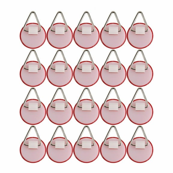LAMIRO Wall Plate Hanger Display Holder - 20 Pack Invisible Vertical Plate Holders - Plastic Plate Hangers for The Wall - Hanging Hooks for Decorative Plates and Wall Art
