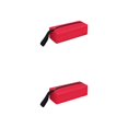 thumbnail image 3 of Bolsa de herramientas Toystoory impermeable de Oxford con cierre de cremallera L/Rojo 2piezas, 3 of 6
