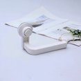 thumbnail image 4 of Cateissary Estante de pared para rollo de papel, soporte de papel higiénico sin perforación, soporte para rollo de papel higiénico de plástico ABS, Juegos de accesorios de baño blanco Cateissary HA6150-02B, 4 of 6