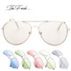 thumbnail image 2 of Gafas de sol The Fresh Classic con montura metálica Aviator XL de gran tamaño, 2 of 7