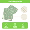 thumbnail image 5 of Sm:)e Seasonal 13’’ x 72’’ Easy Care Polyester Table Runner, Sage Green Leaves Flowers Table Runner, 5 of 7