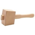 thumbnail image 1 of Wooden Mallet 9.84Inch Beech Wood Carpenter Hammer For Woodworking Carving Mallet Striking Chisels, 1 of 5