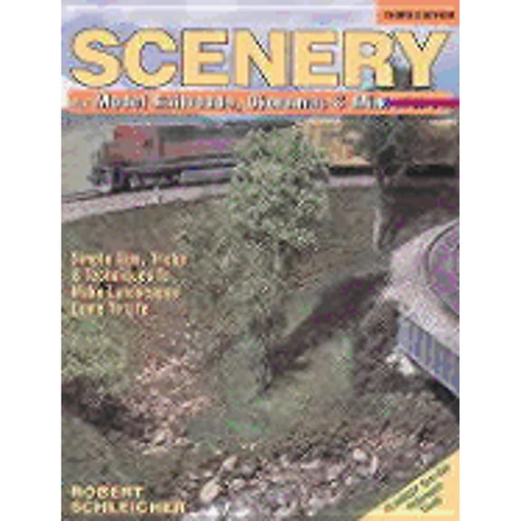 Pre-Owned Scenery for Model Railroads, Dioramas & Miniatures: With 25 Handy Tear-Out Reference Cards (Paperback) 0873417097 9780873417099