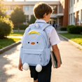 thumbnail image 5 of FYDUU Chick Backpack Girls School Bag Cute Kids Bookbag for Elementary Middle Student Casual Daypack Children Back to School Backpacks, 5 of 5