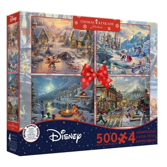 Ceaco - Thomas Kinkade - The Disney Collection - Four 500 Piece