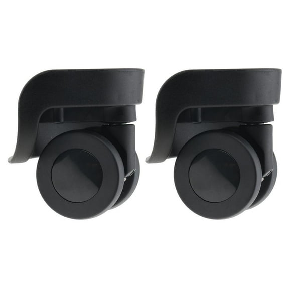 LeeQinersw 1 Pair of Swiveling Suitcases Luggage Wheels Replacement Wheels for Travel Bag