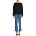 thumbnail image 5 of RealSize Women's 4 Pocket Stretch Pull On Bootcut Jeans, Sizes S-XXL, Available in Petite, 5 of 8