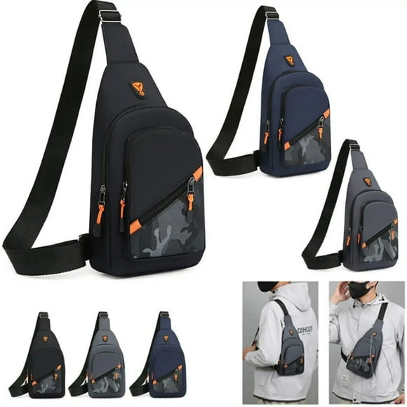 Waterproof Sling Bag Crossbody Backpack for Men Women Sling Backpack Hiking Daypack Multipurpose Cross Body Chest Bag