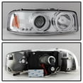 thumbnail image 2 of Spyder GMC Sierra 1500/2500/3500 99-06 / GMC Sierra Denali 02-07 / GMC Yukon 00-06 / GMC Yukon Denali 01-06 Projector Headlights - CCFL Halo - LED ( Fits select: 1999-2000 GMC NEW SIERRA, 2 of 4