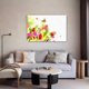 thumbnail image 5 of Póster de lienzo con mariposas y tulipanes de primavera, decoración para dormitorio, paisaje deportivo, decoración para oficina, regalo, estilo marco, 16 x 24 pulgadas (40 x 60 cm), 5 of 8