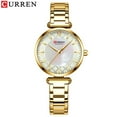 thumbnail image 2 of Curren Watches For Women New Fashion Quartz Watch With Stainless Steel Bracelet Thin Clock Female Montre Femme - Quartz Wristwatches, 2 of 6