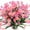 Pink, variant on Morttic 4 Bundles Artificial Daisies Flowers, 4 Bundles Fake Mums Outdoor Plants with Fake Flowers, UV Resistant No Fade Plastic Faux Daisy Flower Plants Shrubs for Garden Home Decoration（Fuchsia）
