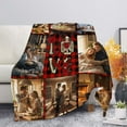 thumbnail image 1 of BAOPAI Customized Christmas Photo Blanket For Families Making Thick Winter Personalized Blankets With Pictures And Text Rectangular Blankets Holiday Hold 1-9 Images, 1 of 9