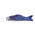 thumbnail image 1 of 70cm Japanese Carp Flag Koinobori Windsock (Blue), 1 of 8