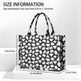 thumbnail image 3 of Large Capacity Tote Bag,Halloween Ghost Army Pattern Handbag Fashion Luxury Tote Bag,15.7"x13"x 5.1" Inches,Laptop Compatible, 3 of 6
