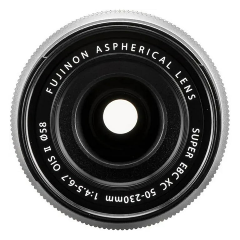 Fujifilm XC 50-230mm f/4.5-6.7 OIS II Lens, Silver - Walmart.com