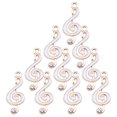 thumbnail image 4 of 10 pcs DIY Music Notes Charms Jewelry Making Musical Notes Charms Metal Music Symbol Charms, 4 of 8