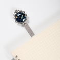 thumbnail image 2 of Starry Sky Dinosaur Book Accessories: Vintage Silver Lace-Edged Bookmark, Gift for Book Lovers and Readers, 2 of 5