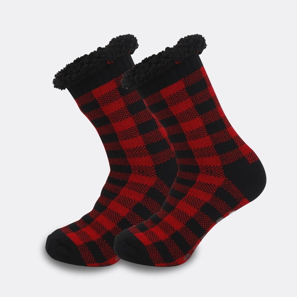 Calcetines de invierno para hombre y mujer, cómodos, transpirables, de punto, con cordón, de tubo medio, de algodón.