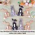 thumbnail image 7 of 8 Pcs Easter Bunny Money Holder for Cash, Easter Gifts, Bunny Money Card Holder, Cute Basket Stuffers Decoration for Holiday Party Keepsake (Brown), 7 of 7