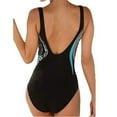 thumbnail image 3 of TQWQT Women's One Piece Swimsuit Tummy Control Swimwear Slimming Vintage Bathing Suits, 3 of 5