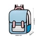 thumbnail image 3 of Mochila para la escuela primaria, gran capacidad, de doble hombro multifuncional, grados 3-6 A, 3 of 3