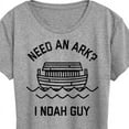thumbnail image 3 of Instant Message - Need An Ark, I Noah Guy - Women's Short Sleeve Graphic T-Shirt, 3 of 6