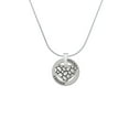 thumbnail image 2 of Delight Jewelry Silvertone Pebble Heart Hockey Ring Charm Necklace, 18", 2 of 4