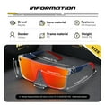 thumbnail image 2 of PolarAce Unisex Vintage Fishing Mountaineering Outdoor Travel Fashion Driving Sunglasses UV400, 2 of 4