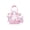 Pink, variant on Teddy Bear Mini Tote Bag, Purple