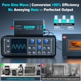 thumbnail image 2 of Inversor de corriente LANDERPOW Pure Sine Wave de 2000 W 12 V DC a 120 V AC, 2 of 9