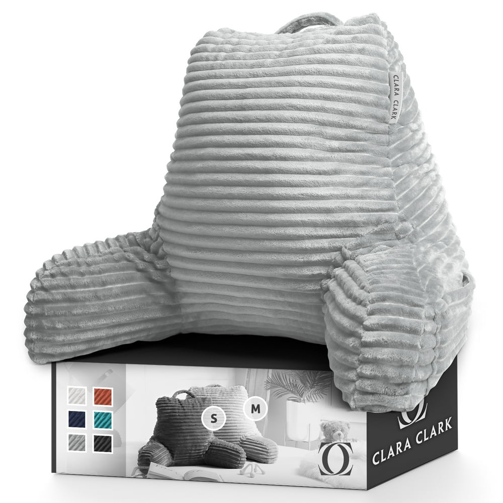 cut plush bed rest pillow